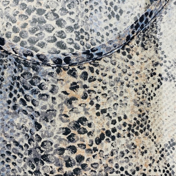 Aritzia Wilfred Silk Cheetah Print Racerback Tank - Picture 6 of 13